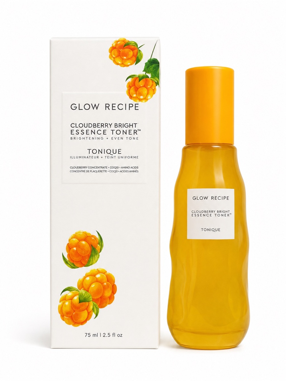 Glow Recipe Cloudberry Bright Essence Toner 75ml NEW